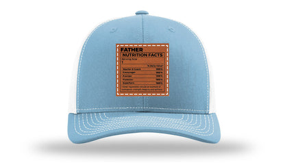 Father Nutrition Leather Patch Richardson 112 Hat