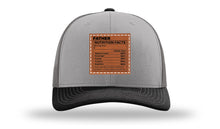 Load image into Gallery viewer, Father Nutrition Leather Patch Richardson 112 Hat
