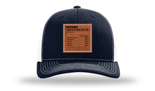 Load image into Gallery viewer, Father Nutrition Leather Patch Richardson 112 Hat
