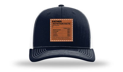 Father Nutrition Leather Patch Richardson 112 Hat