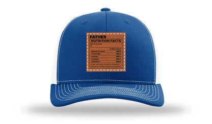 Father Nutrition Leather Patch Richardson 112 Hat