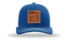 Load image into Gallery viewer, Father Nutrition Leather Patch Richardson 112 Hat
