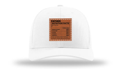 Father Nutrition Leather Patch Richardson 112 Hat