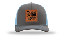 Load image into Gallery viewer, Dad That Stepped Up Leather Patch Richardson 112 Hat

