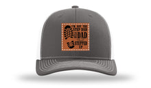 Load image into Gallery viewer, Dad That Stepped Up Leather Patch Richardson 112 Hat
