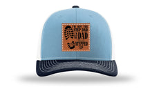 Load image into Gallery viewer, Dad That Stepped Up Leather Patch Richardson 112 Hat
