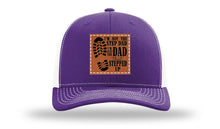 Load image into Gallery viewer, Dad That Stepped Up Leather Patch Richardson 112 Hat
