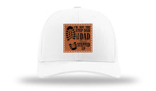 Load image into Gallery viewer, Dad That Stepped Up Leather Patch Richardson 112 Hat
