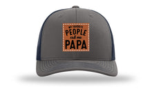 Load image into Gallery viewer, My Favorite People Call Me Papa Leather Patch Richardson 112 Hat
