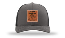 Load image into Gallery viewer, Father &amp; Daughter Fist Bump Leather Patch Richardson 112 Hat
