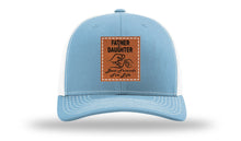 Load image into Gallery viewer, Father &amp; Daughter Fist Bump Leather Patch Richardson 112 Hat
