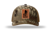 Load image into Gallery viewer, Father &amp; Daughter Best Friends For Life Leather Patch Richardson 112PFP Camo Hat
