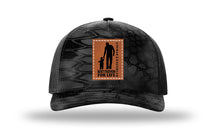 Load image into Gallery viewer, Father &amp; Daughter Best Friends For Life Leather Patch Richardson 112PFP Camo Hat
