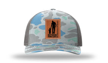 Load image into Gallery viewer, Father &amp; Daughter Best Friends For Life Leather Patch Richardson 112PFP Camo Hat
