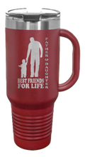 Load image into Gallery viewer, Father &amp; Daughter - Best Friends for Life 40oz Handle Mug Laser Engraved
