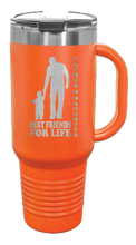 Load image into Gallery viewer, Father &amp; Daughter - Best Friends for Life 40oz Handle Mug Laser Engraved
