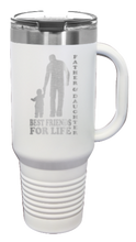 Load image into Gallery viewer, Father &amp; Daughter - Best Friends for Life 40oz Handle Mug Laser Engraved
