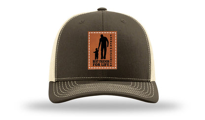 Father & Daughter Best Friends Leather Patch Richardson 112 Hat