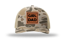 Load image into Gallery viewer, Girl Dad Leather Patch Richardson 112PFP Camo Hat
