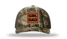 Load image into Gallery viewer, Girl Dad Leather Patch Richardson 112PFP Camo Hat
