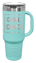 Load image into Gallery viewer, Girl Dad 40oz Handle Mug Laser Engraved
