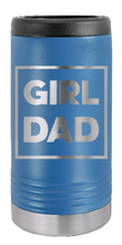 Load image into Gallery viewer, Girl Dad Laser Engraved Slim Can Insulated Koosie
