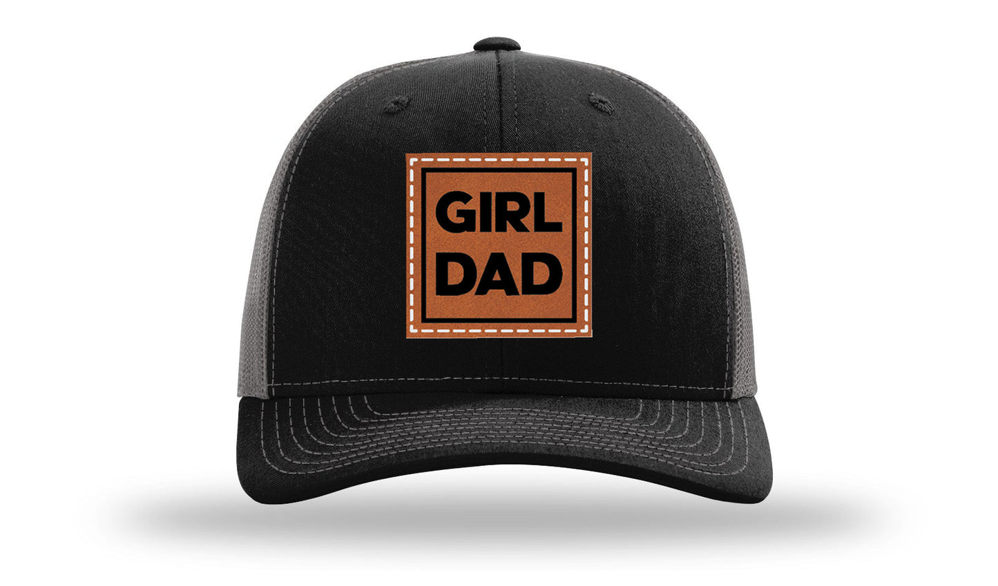 Girl Dad Leather Patch Richardson 112 Hat