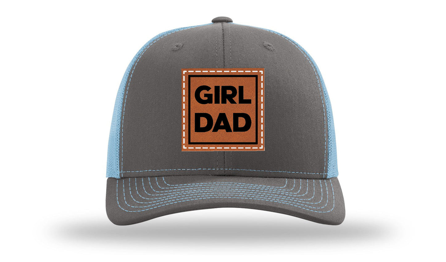 Girl Dad Leather Patch Richardson 112 Hat