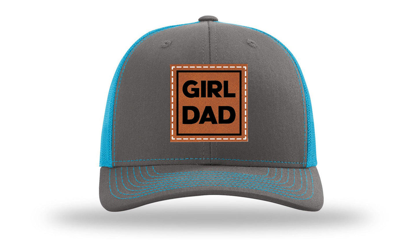 Girl Dad Leather Patch Richardson 112 Hat