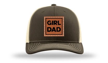 Girl Dad Leather Patch Richardson 112 Hat