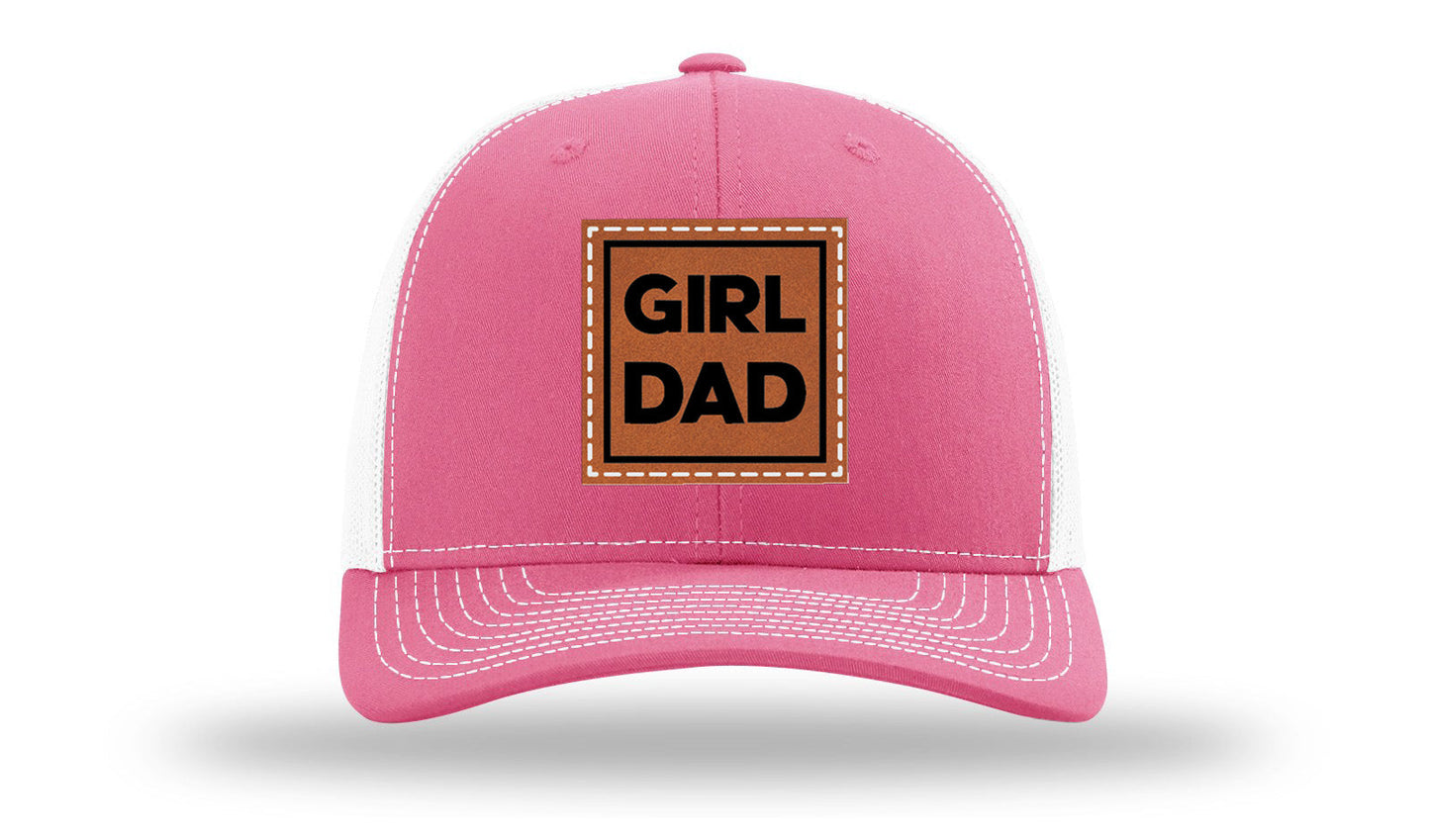 Girl Dad Leather Patch Richardson 112 Hat