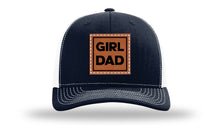 Load image into Gallery viewer, Girl Dad Leather Patch Richardson 112 Hat
