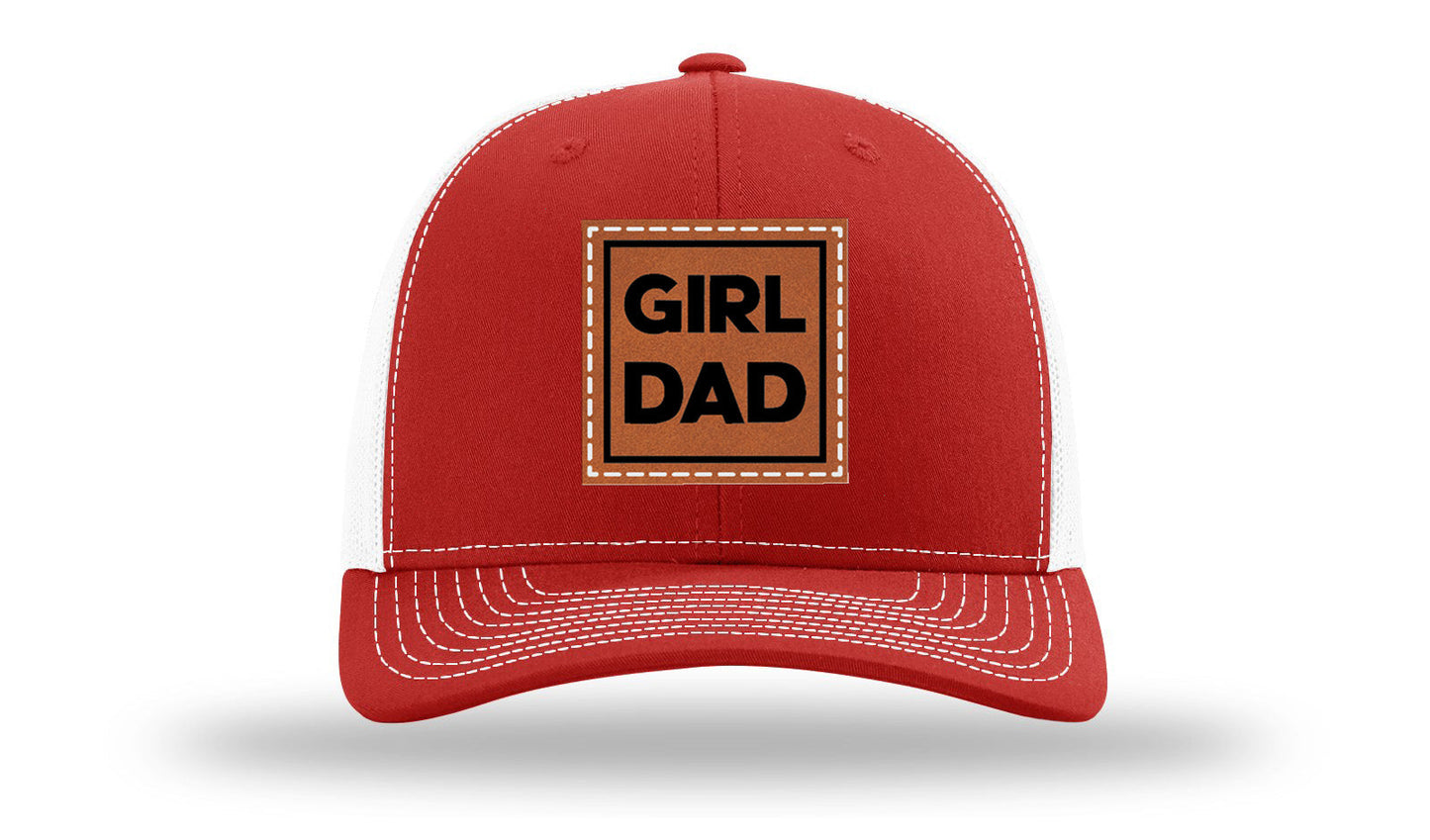 Girl Dad Leather Patch Richardson 112 Hat