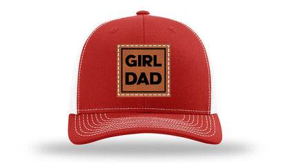 Girl Dad Leather Patch Richardson 112 Hat