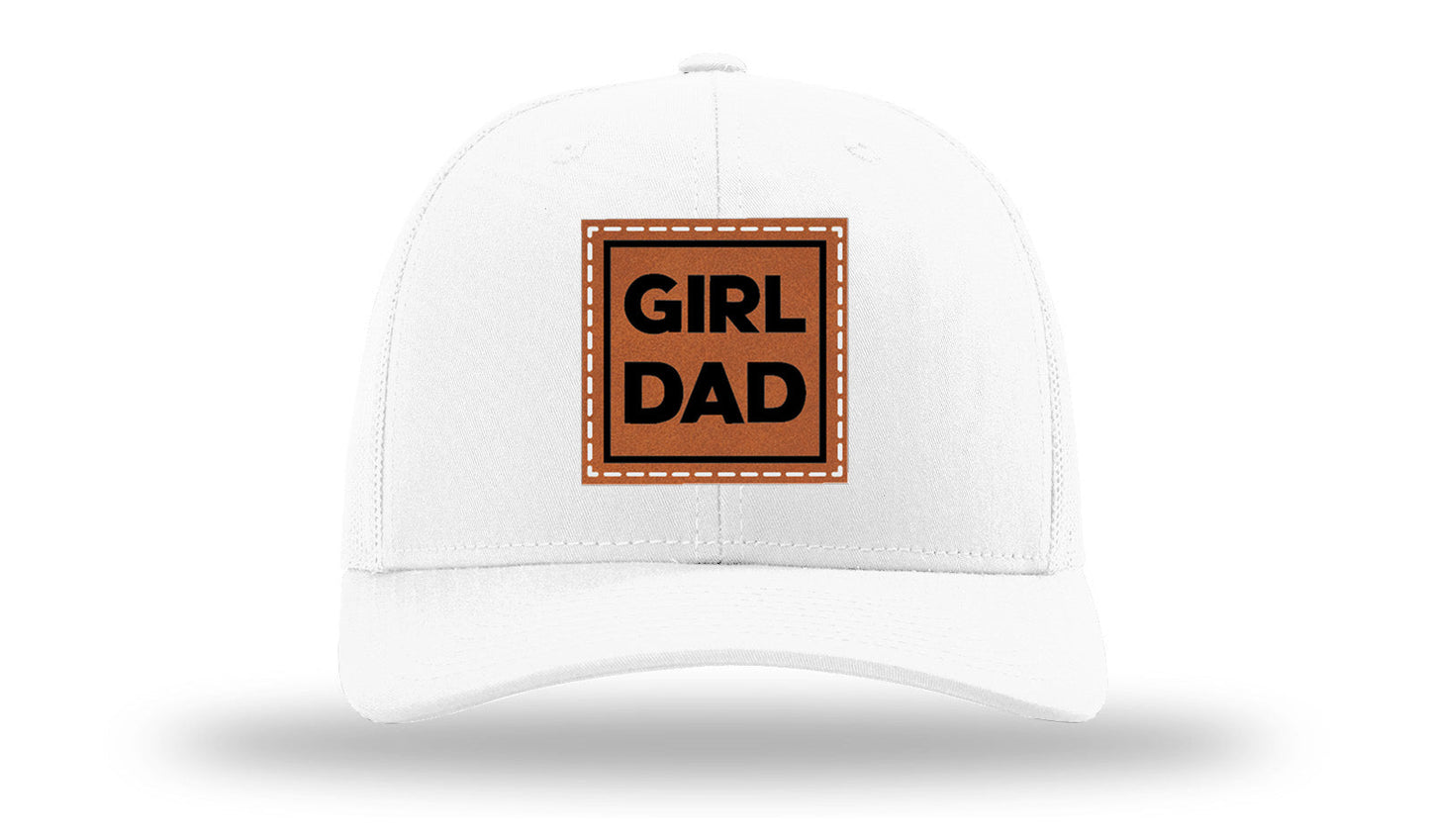 Girl Dad Leather Patch Richardson 112 Hat