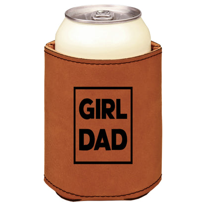 Girl Dad Leatherette Koosie-Rawhide
