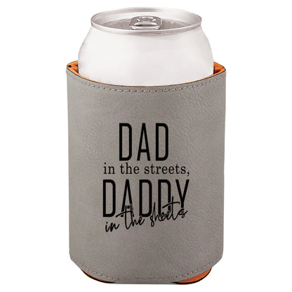 Daddy In The Sheets Leatherette Koosie-Gray