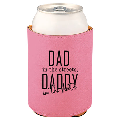Daddy In The Sheets Leatherette Koosie-Pink