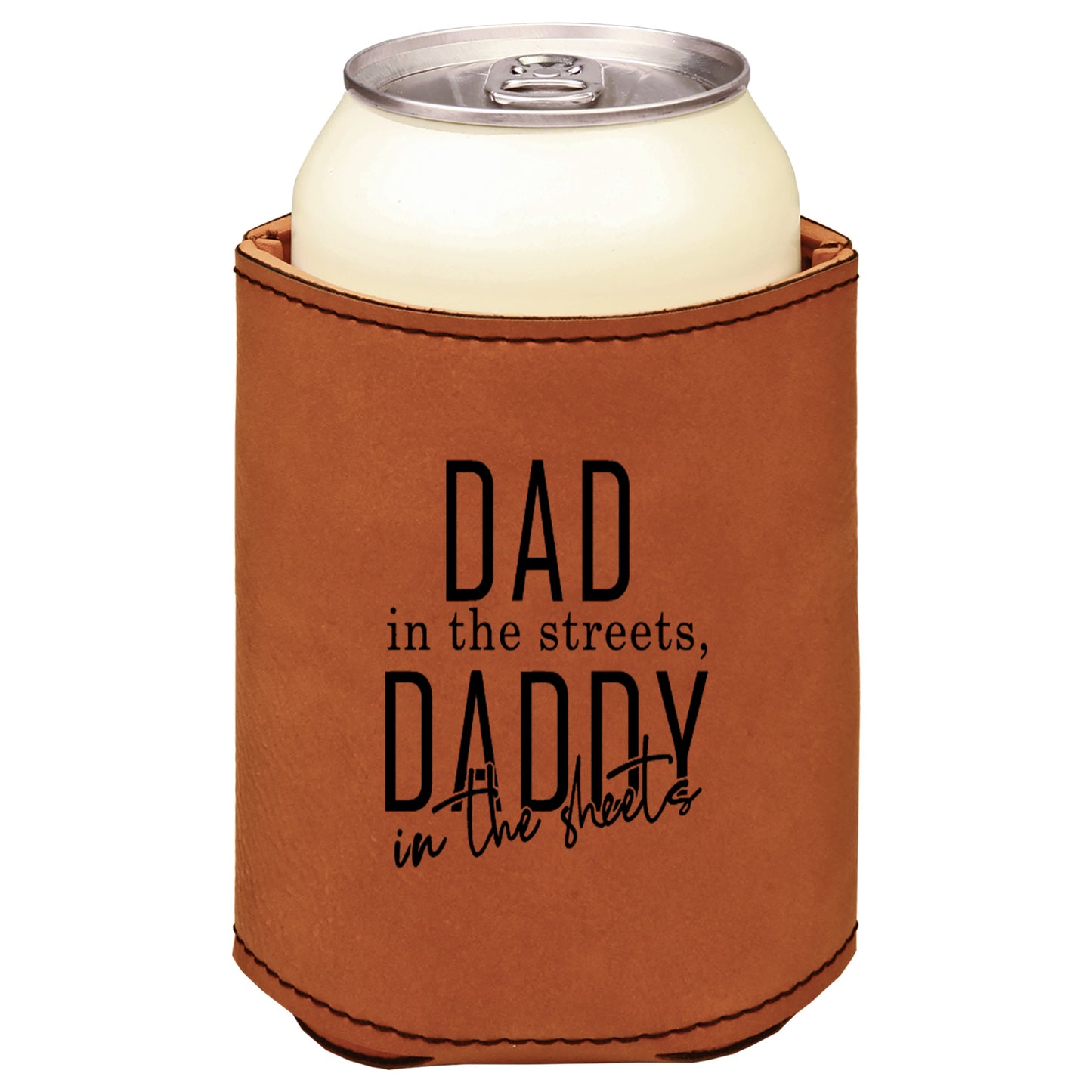 Daddy In The Sheets Leatherette Koosie-Rawhide