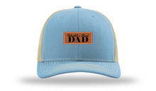 Load image into Gallery viewer, World&#39;s Best Dad Leather Patch Richardson 112 Hat
