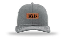 Load image into Gallery viewer, World&#39;s Best Dad Leather Patch Richardson 112 Hat
