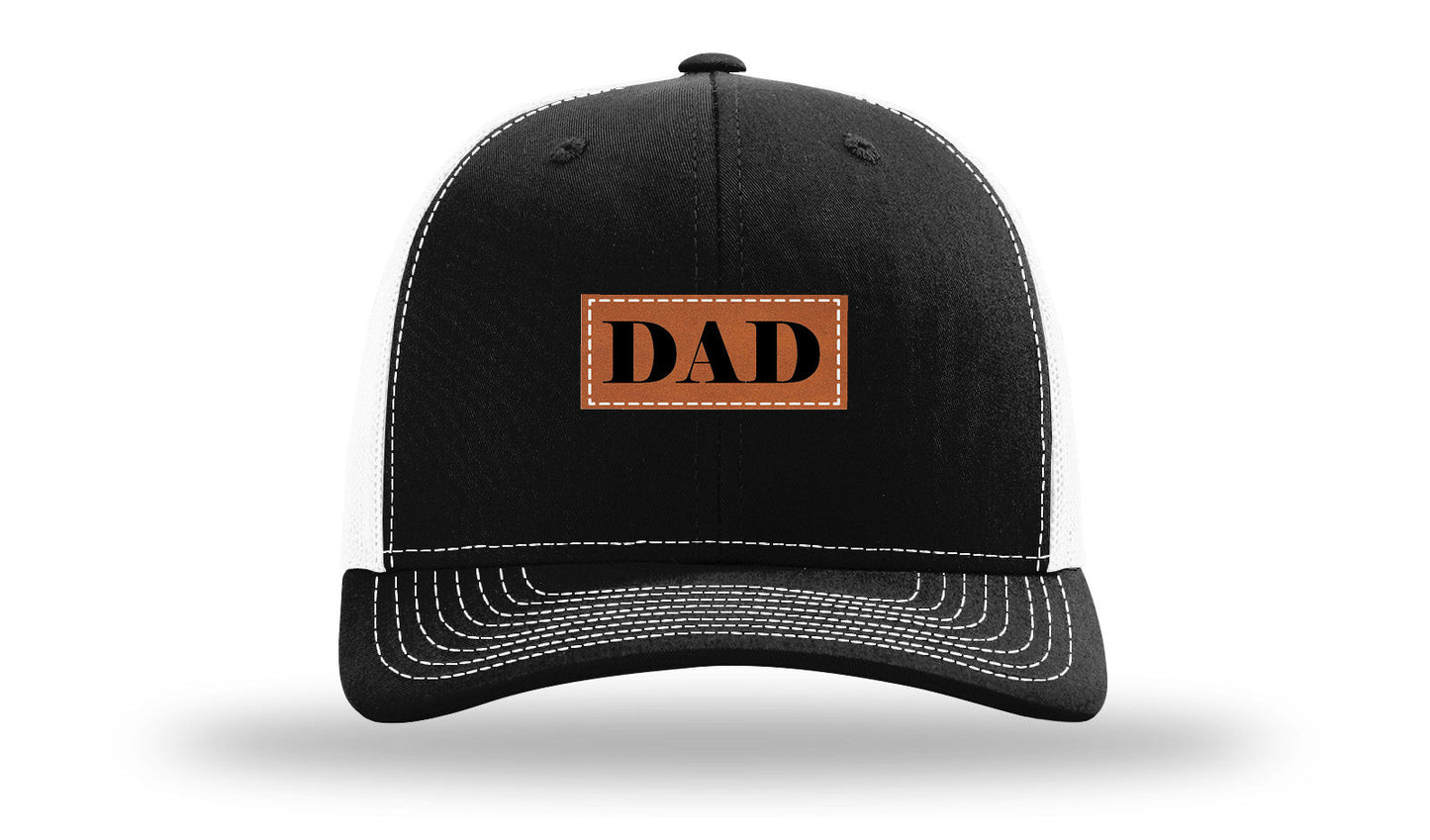 Dad Leather Patch Richardson 112 Hat