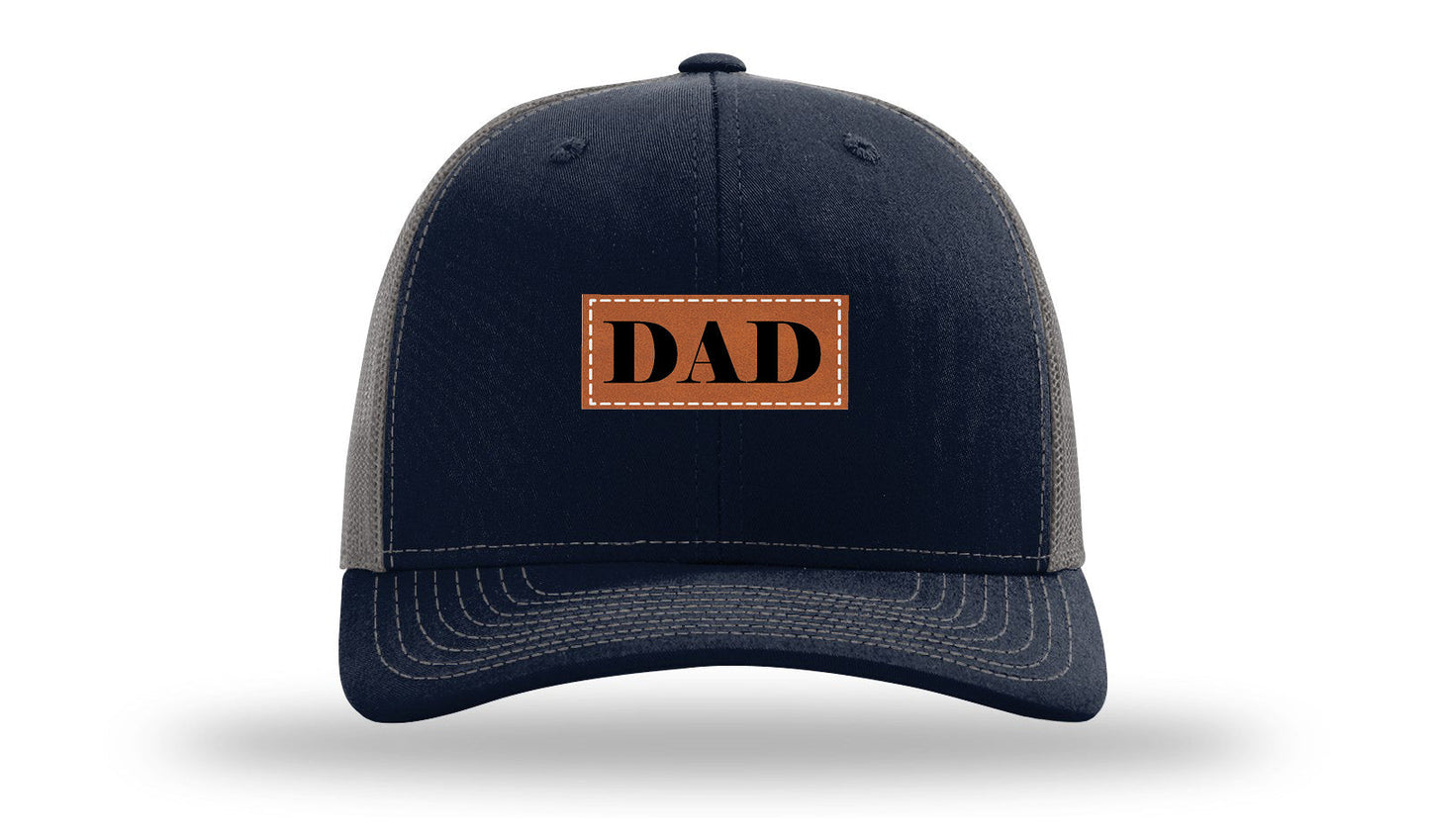 Dad Leather Patch Richardson 112 Hat
