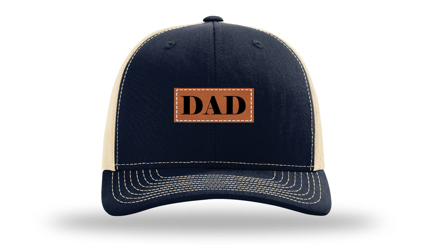 Dad Leather Patch Richardson 112 Hat