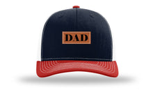 Load image into Gallery viewer, Dad Leather Patch Richardson 112 Hat
