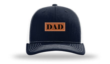 Load image into Gallery viewer, Dad Leather Patch Richardson 112 Hat
