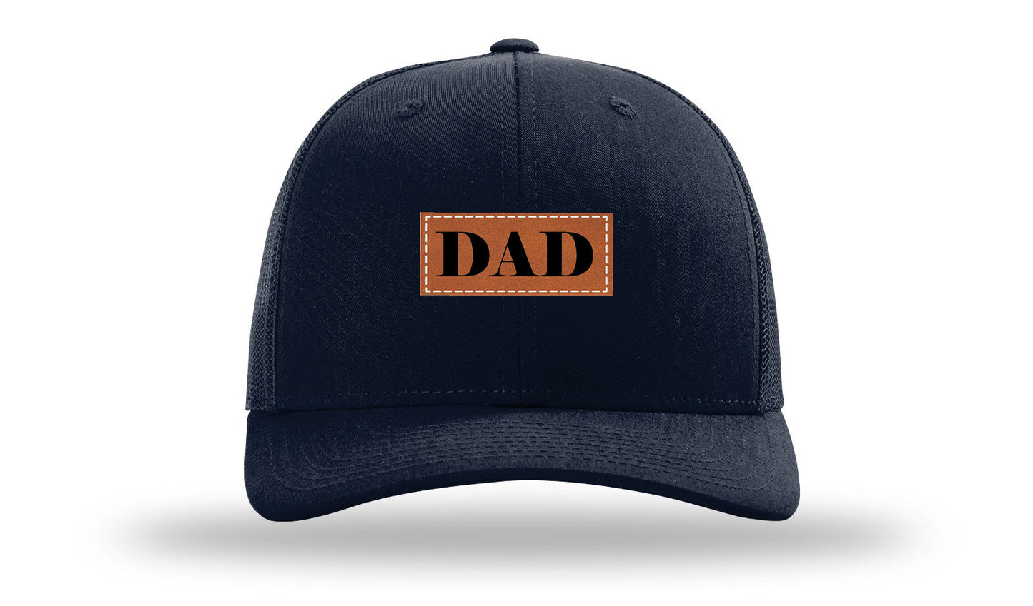 Dad Leather Patch Richardson 112 Hat