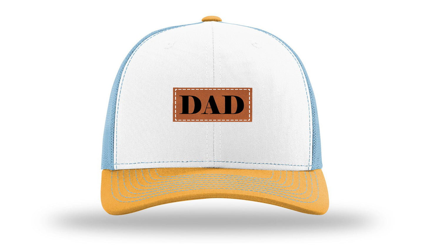 Dad Leather Patch Richardson 112 Hat