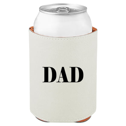 Dad Leatherette Koosie-White