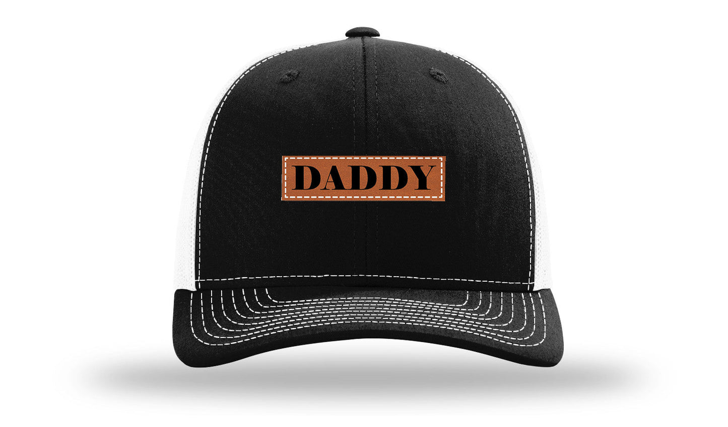 Daddy Leather Patch Richardson 112 Hat
